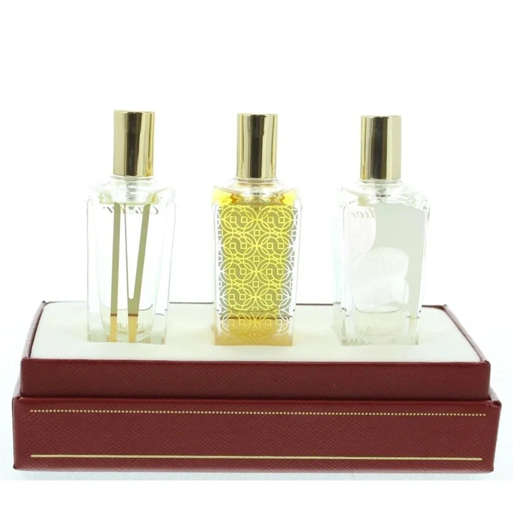 Cartier Perfume Gift Set Pur Magnolia, L’Heure Brillante, Oud and Ambre 3×15 mL - Picture 4 of 6